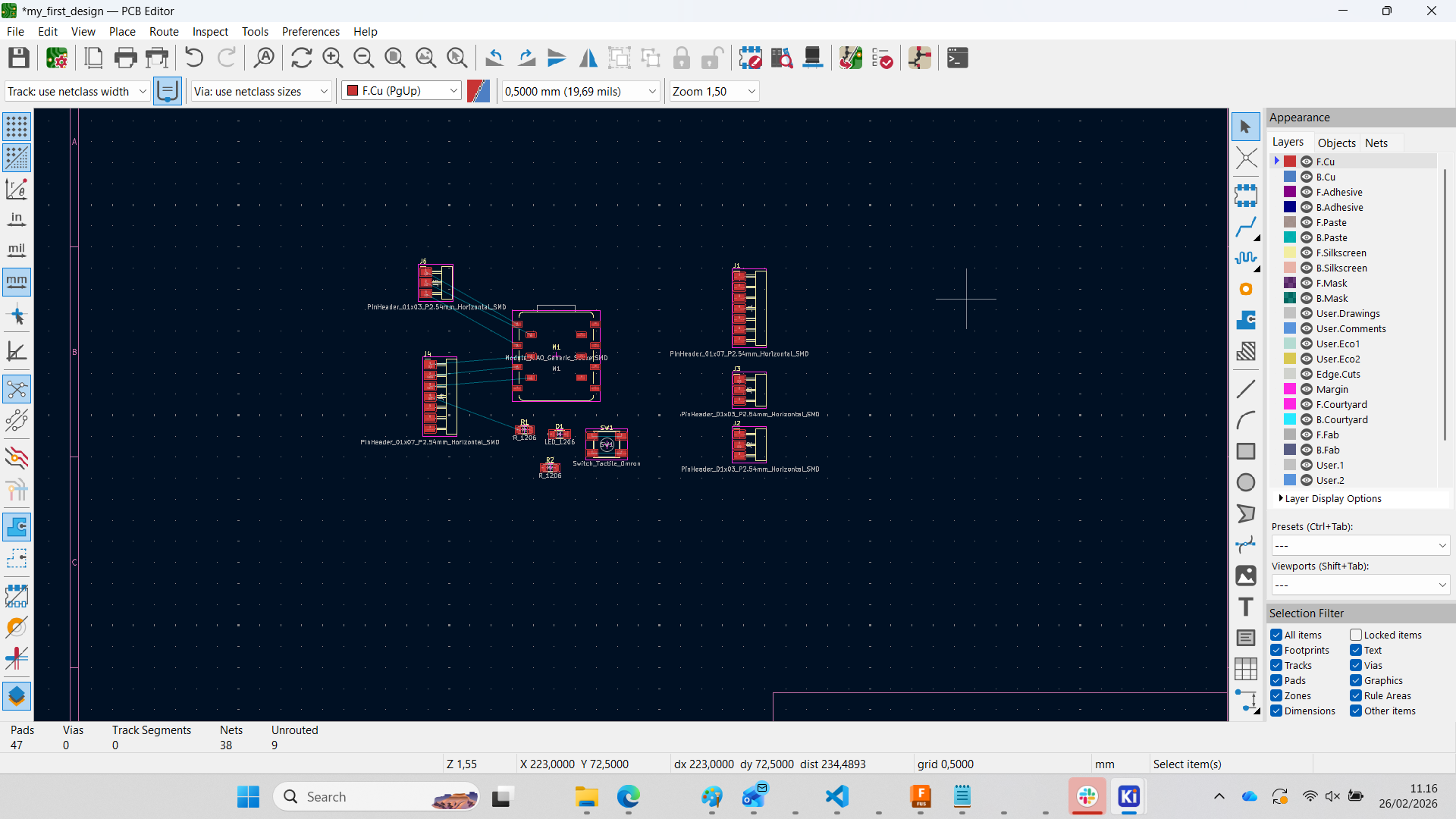 Copper zone properties